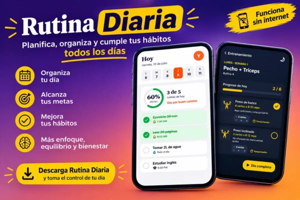 Rutina Diaria 2 Plan de Rutina