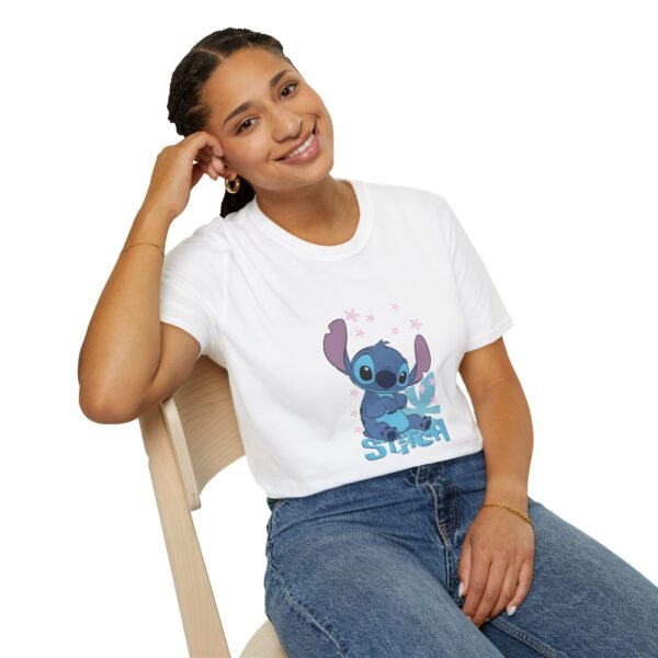 Cute Blue Alien Cartoon T-Shirt