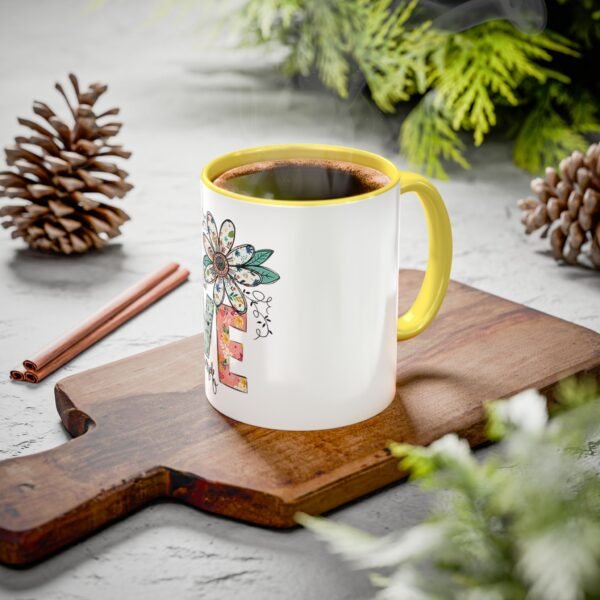 Love Yourself Floral Mug