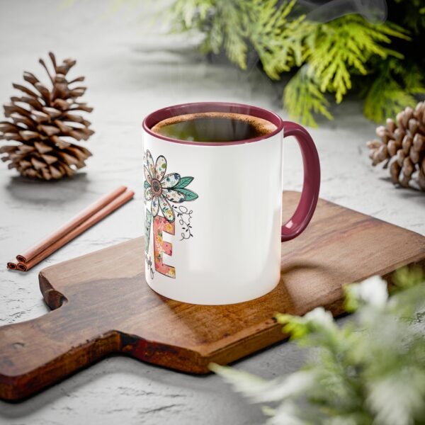 Love Yourself Floral Mug