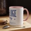 Love Like Jesus Accent Coffee Mug