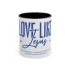 Love Like Jesus Accent Coffee Mug
