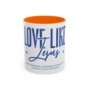 Love Like Jesus Accent Coffee Mug