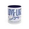 Love Like Jesus Accent Coffee Mug