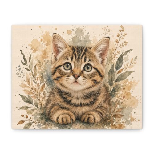 Cozy Tabby Kitten