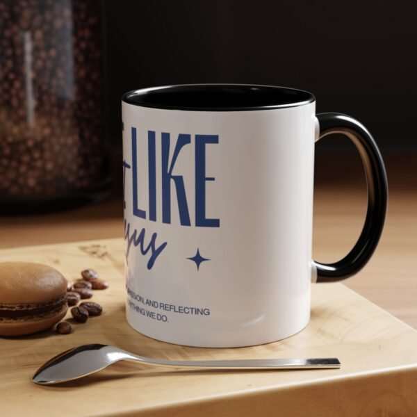 Love Like Jesus Accent Coffee Mug