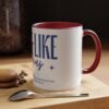 Love Like Jesus Accent Coffee Mug