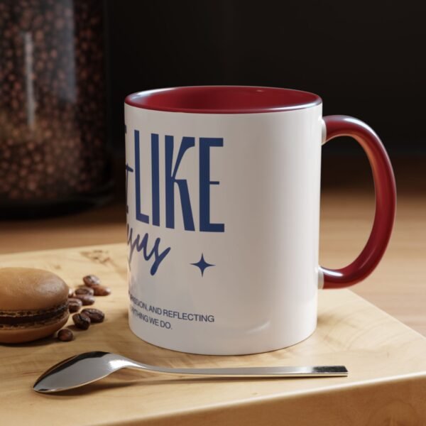 Love Like Jesus Accent Coffee Mug