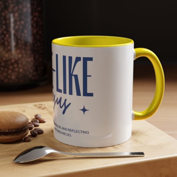 Love Like Jesus Accent Coffee Mug