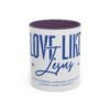 Love Like Jesus Accent Coffee Mug