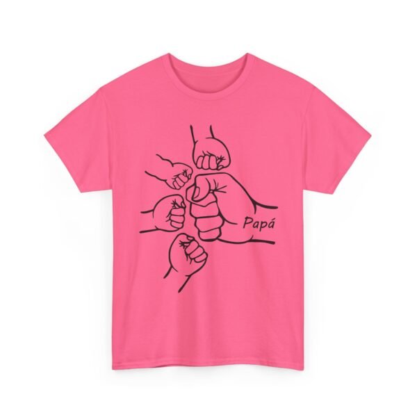 Papá Fist Bump Family T-Shirt