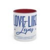 Love Like Jesus Accent Coffee Mug