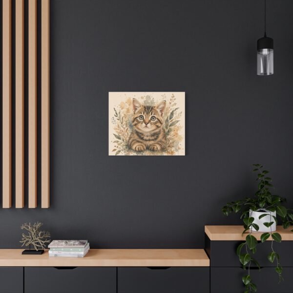 Cozy Tabby Kitten