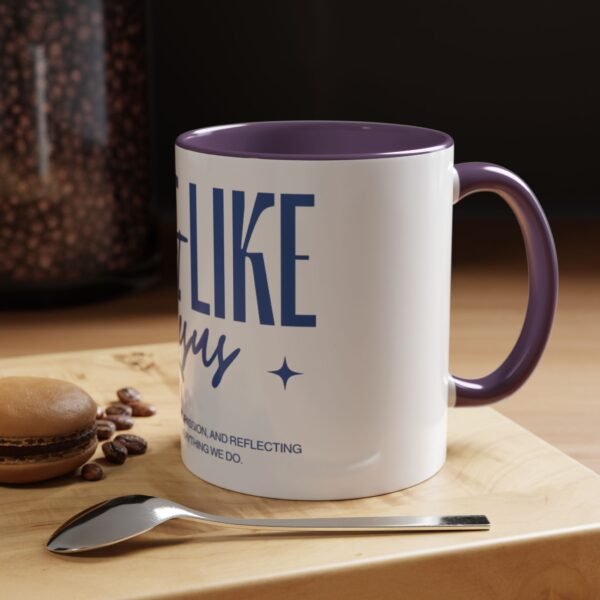 Love Like Jesus Accent Coffee Mug