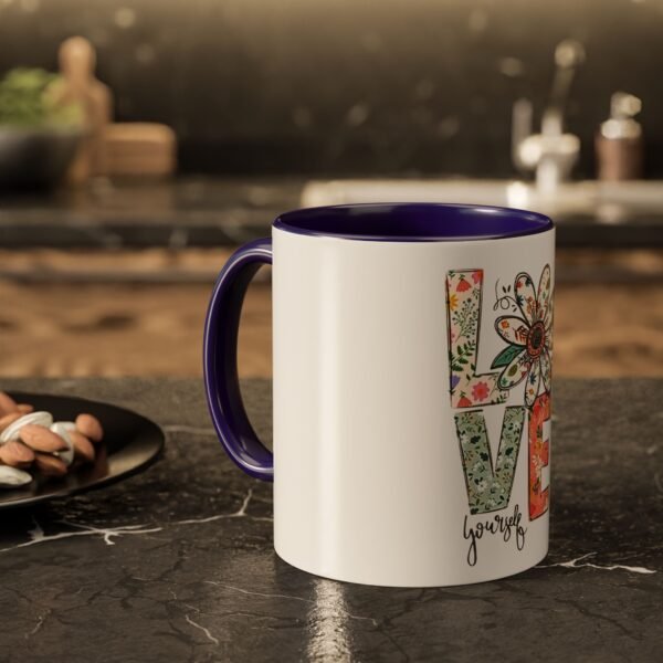 Love Yourself Floral Mug