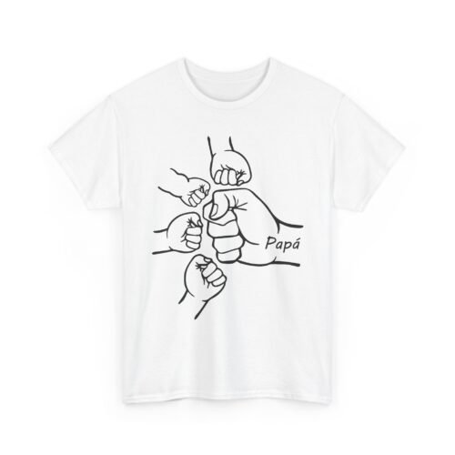 Papá Fist Bump Family T-Shirt