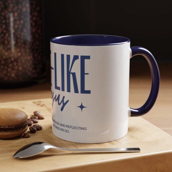 Love Like Jesus Accent Coffee Mug